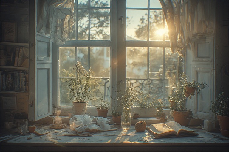 Cahaya Hangat untuk Suasana Meja yang Nyaman